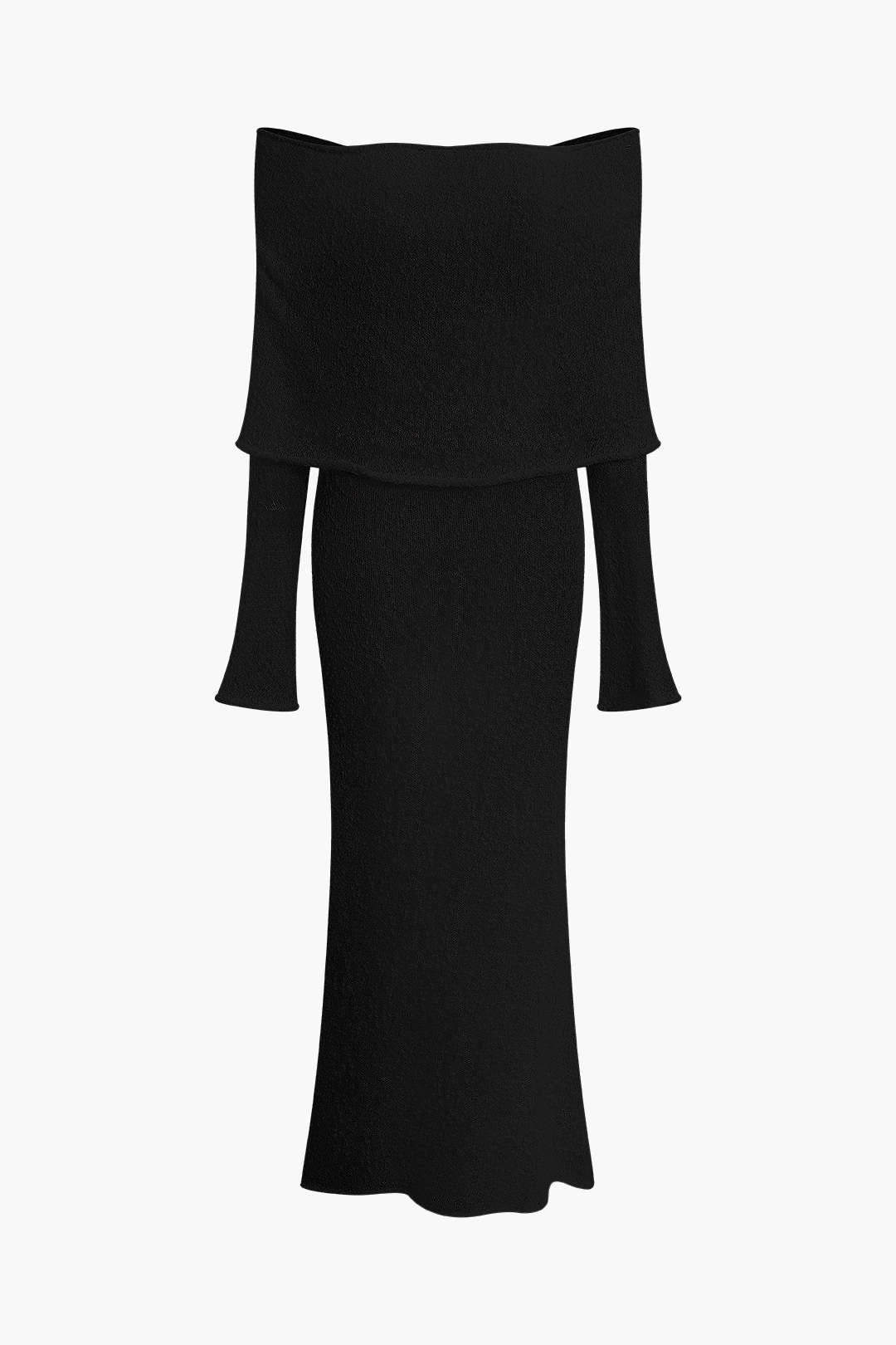 Elegantes Off-Shoulder Strandkleid "Ocean Nights"